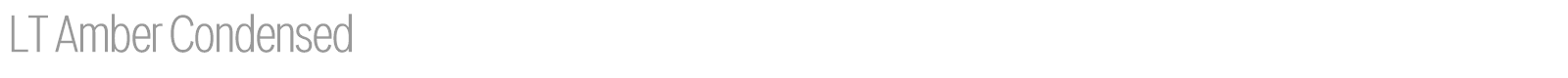 LT Amber font preview
